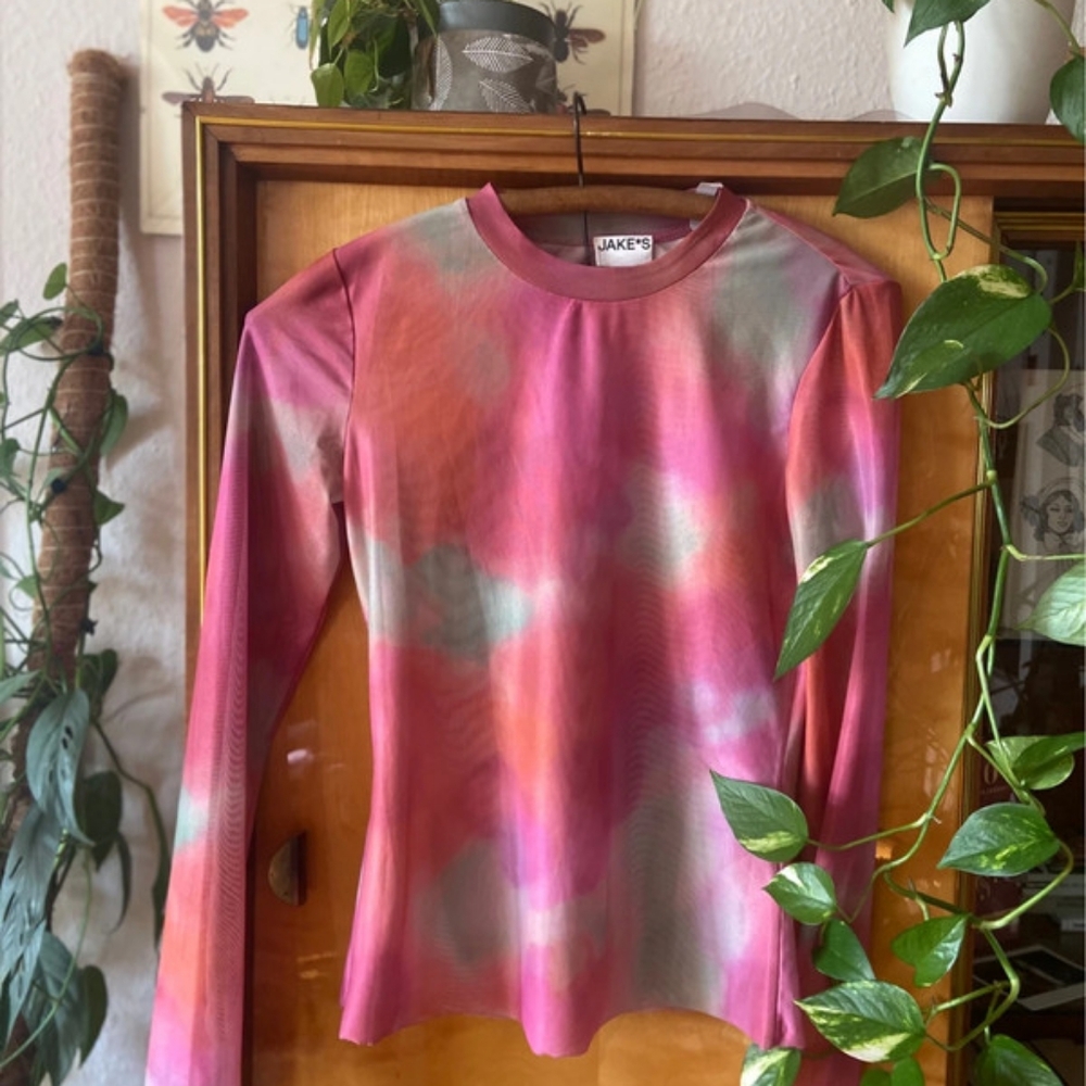Multicolor Tie-Dye Women's Top